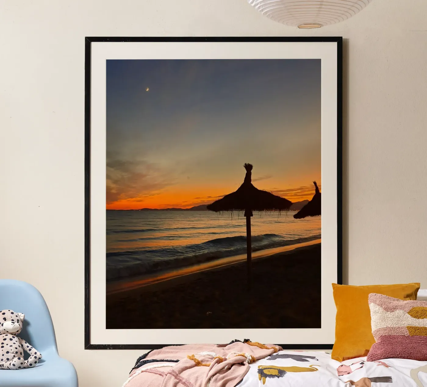 Sunset on the Beach poster da Les Meravelles