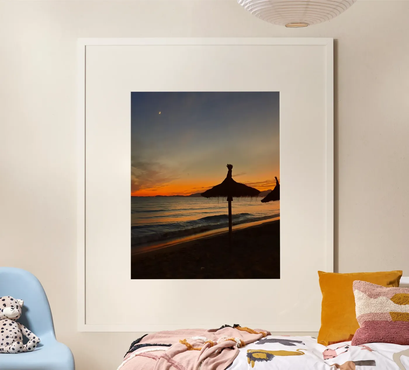 Sunset on the Beach poster da Les Meravelles