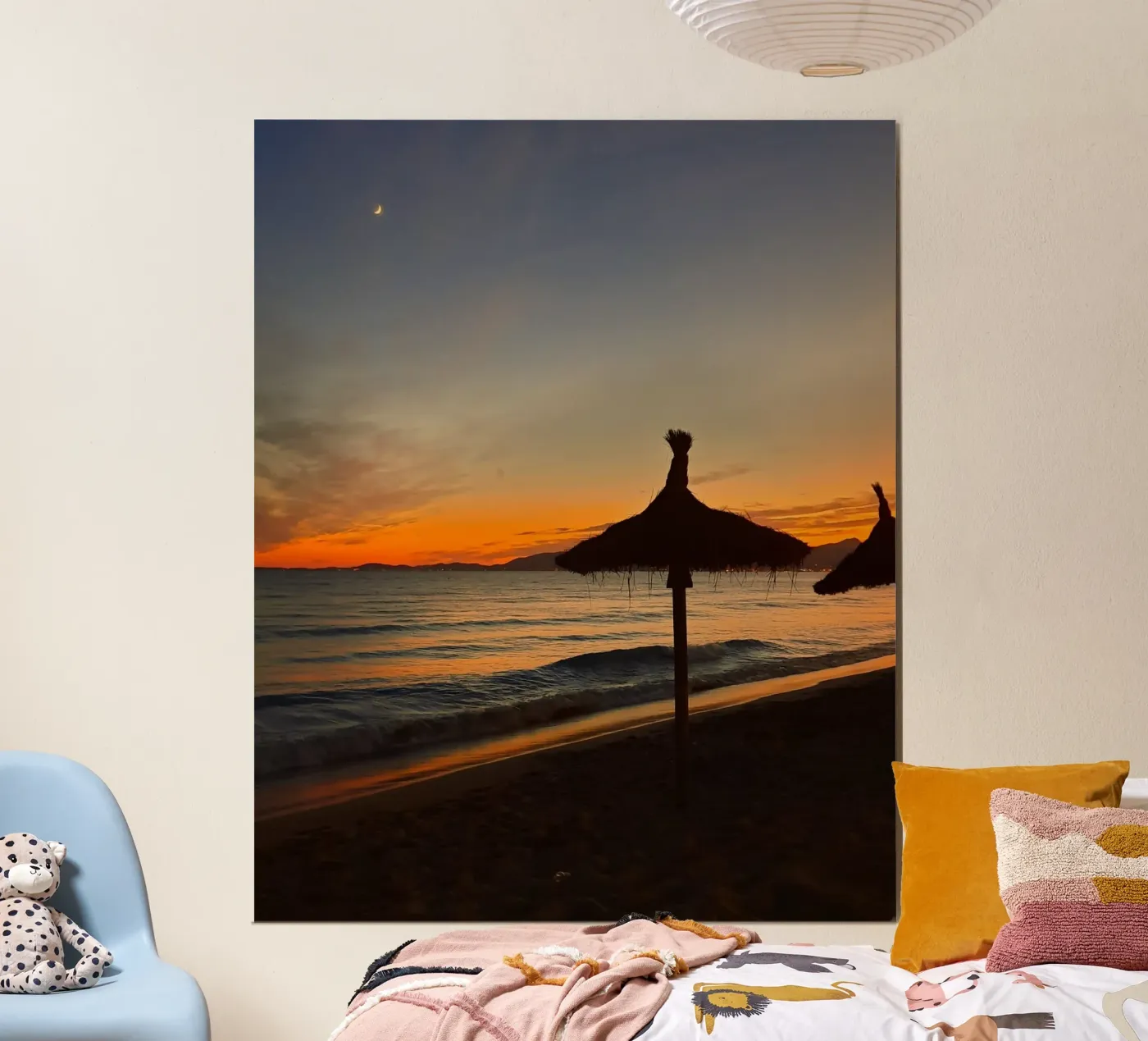 Sunset on the Beach poster da Les Meravelles