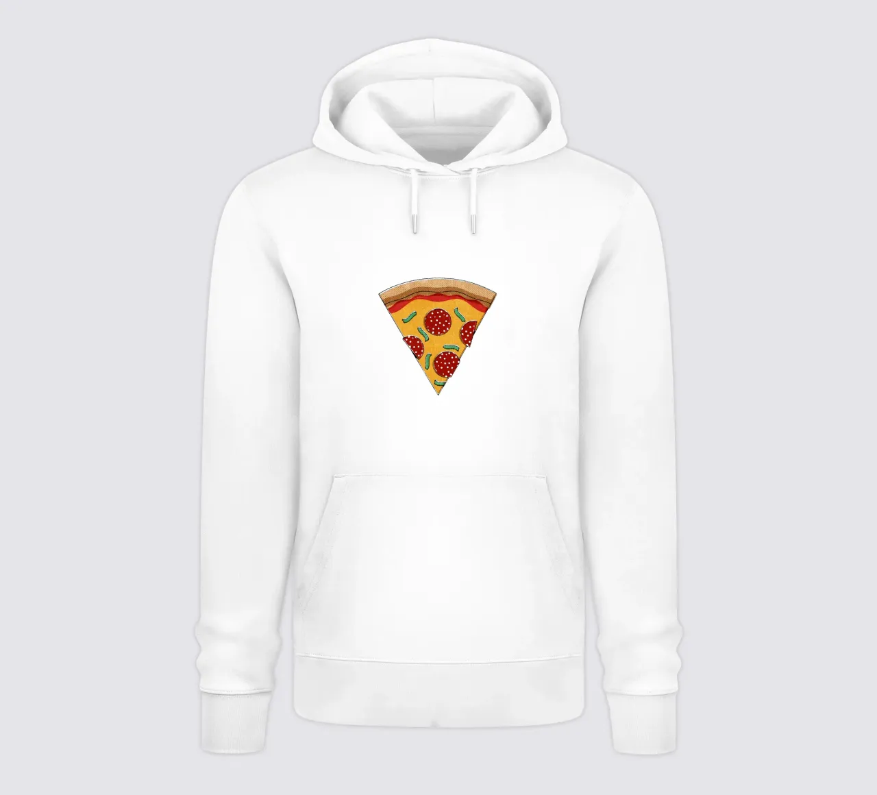FAST FOOD - Pizza felpa con cappuccio da DANIEL COULMANN