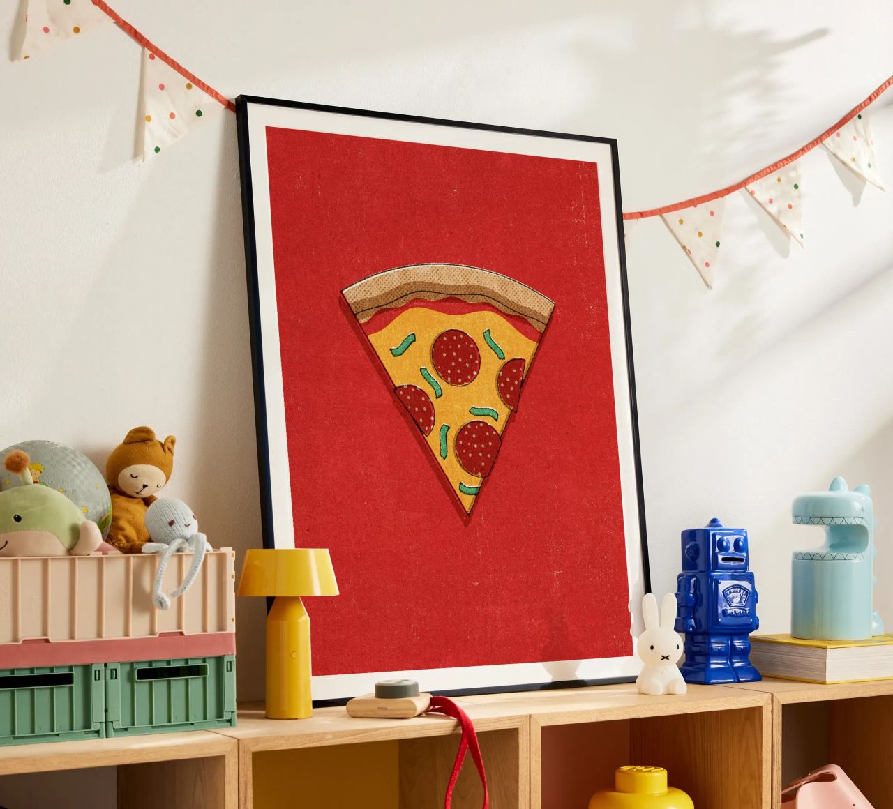 FAST FOOD - Pizza poster de DANIEL COULMANN
