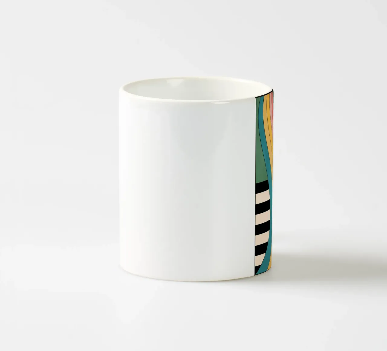 Astrazione geometrica 47 tazza in ceramica da Gaite