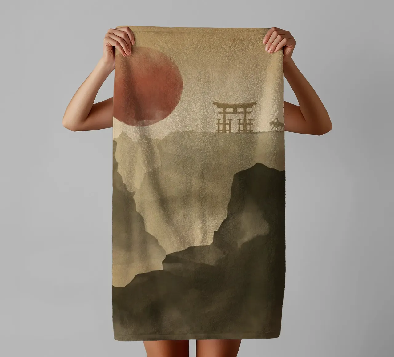 Pact Of Silence asciugamano da bagno da Froze Studio