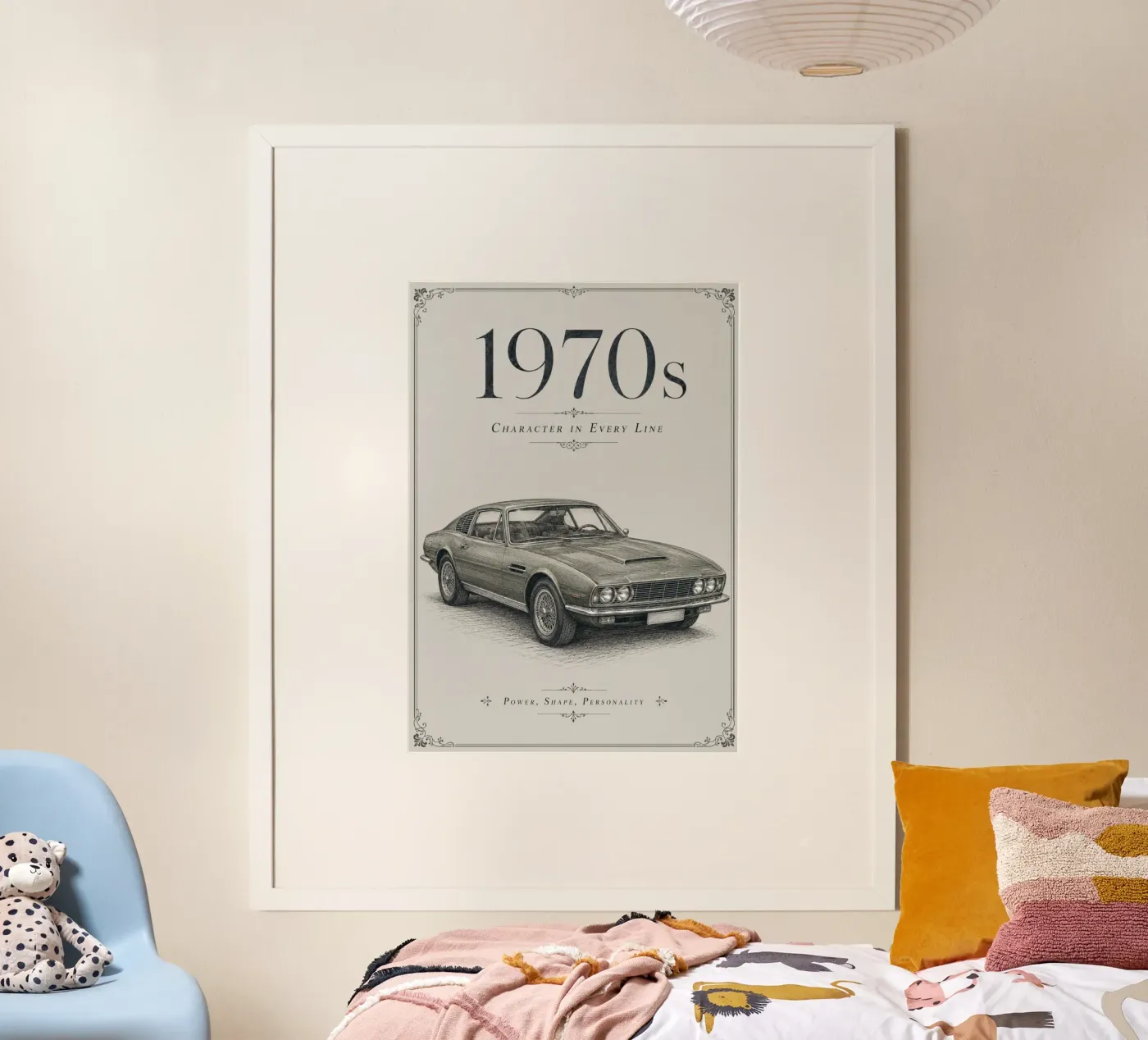 Oldtimer-Poster Poster von Artsy Poster
