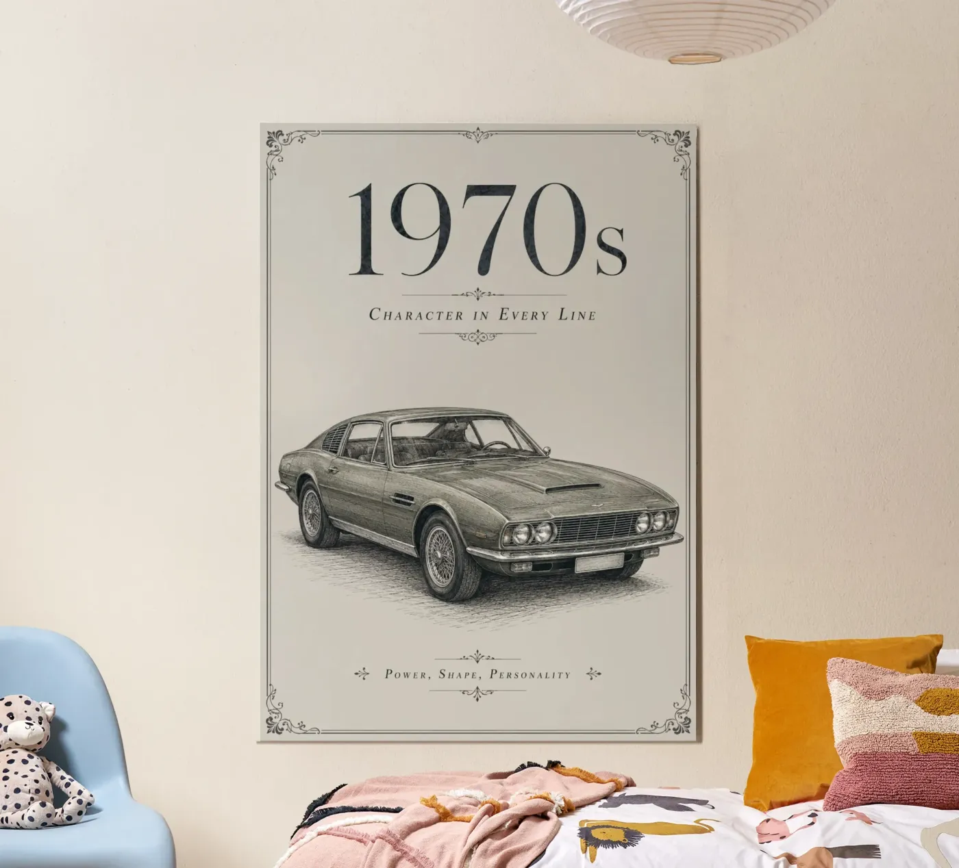 Oldtimer-Poster Poster von Artsy Poster