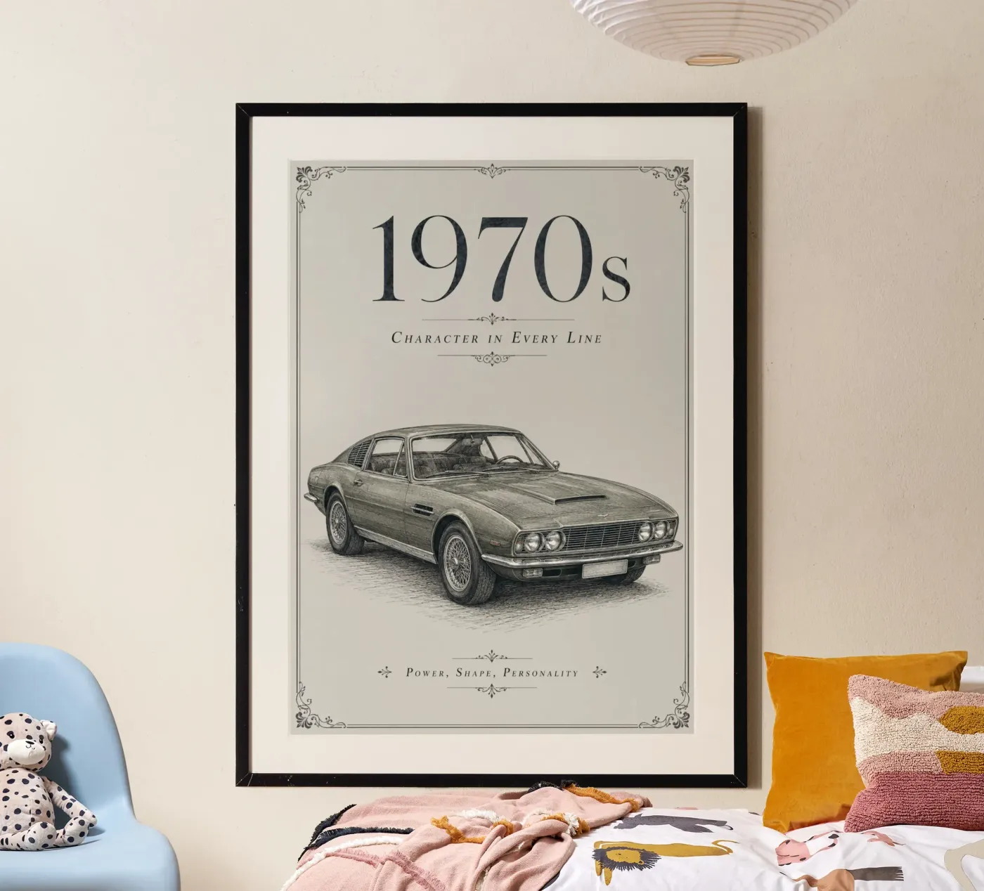 Oldtimer-Poster Poster von Artsy Poster