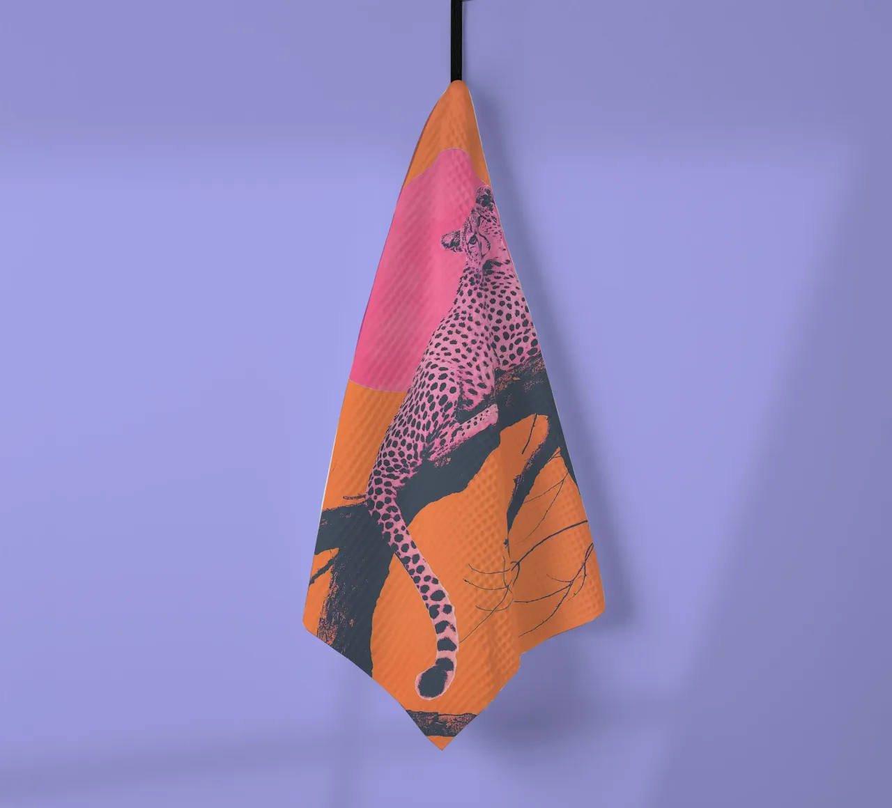 Pink Cheetah e Sunet Vibes canovaccio da cucina da Malou-Studio