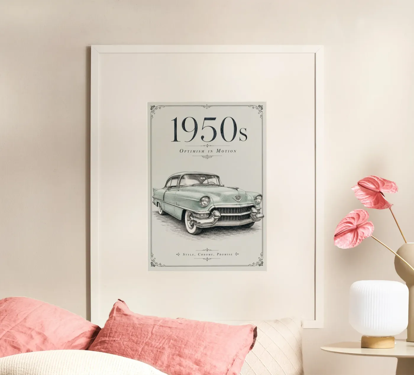Oldtimer-Poster Poster von Artsy Poster