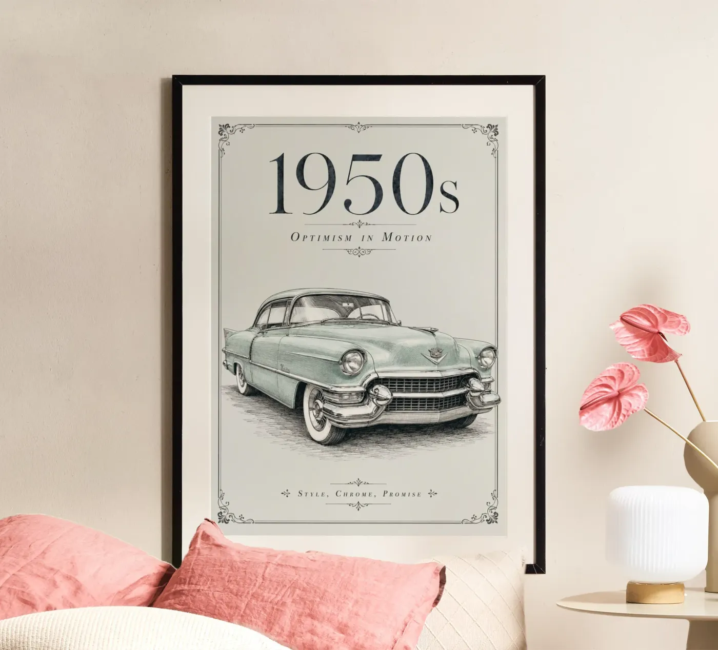 Oldtimer-Poster Poster von Artsy Poster