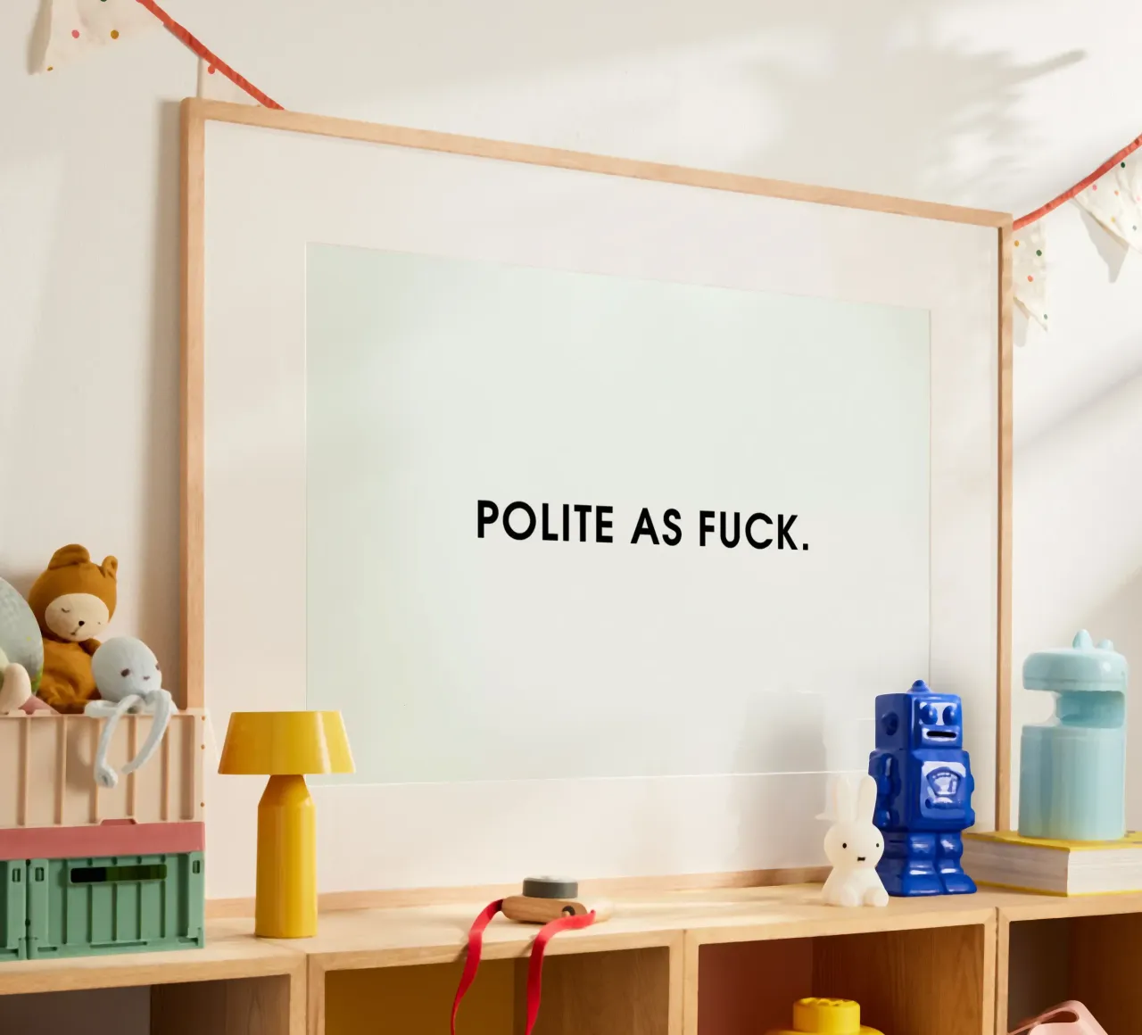 Polite White poster da Intertitres