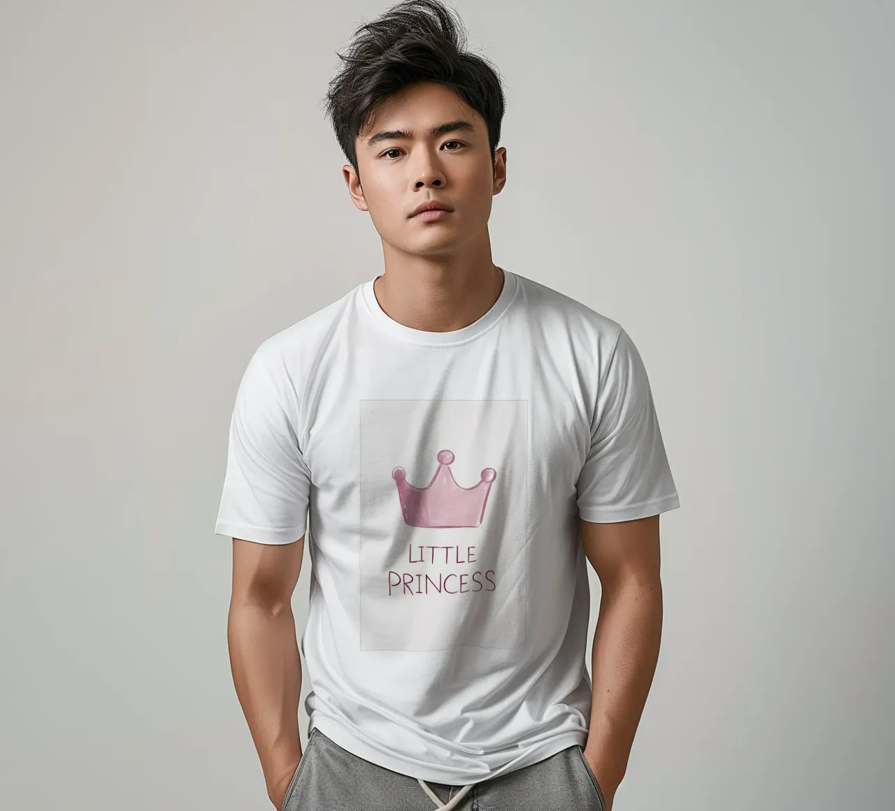 Amore di ragazza rosa t-shirt da Carinaprint