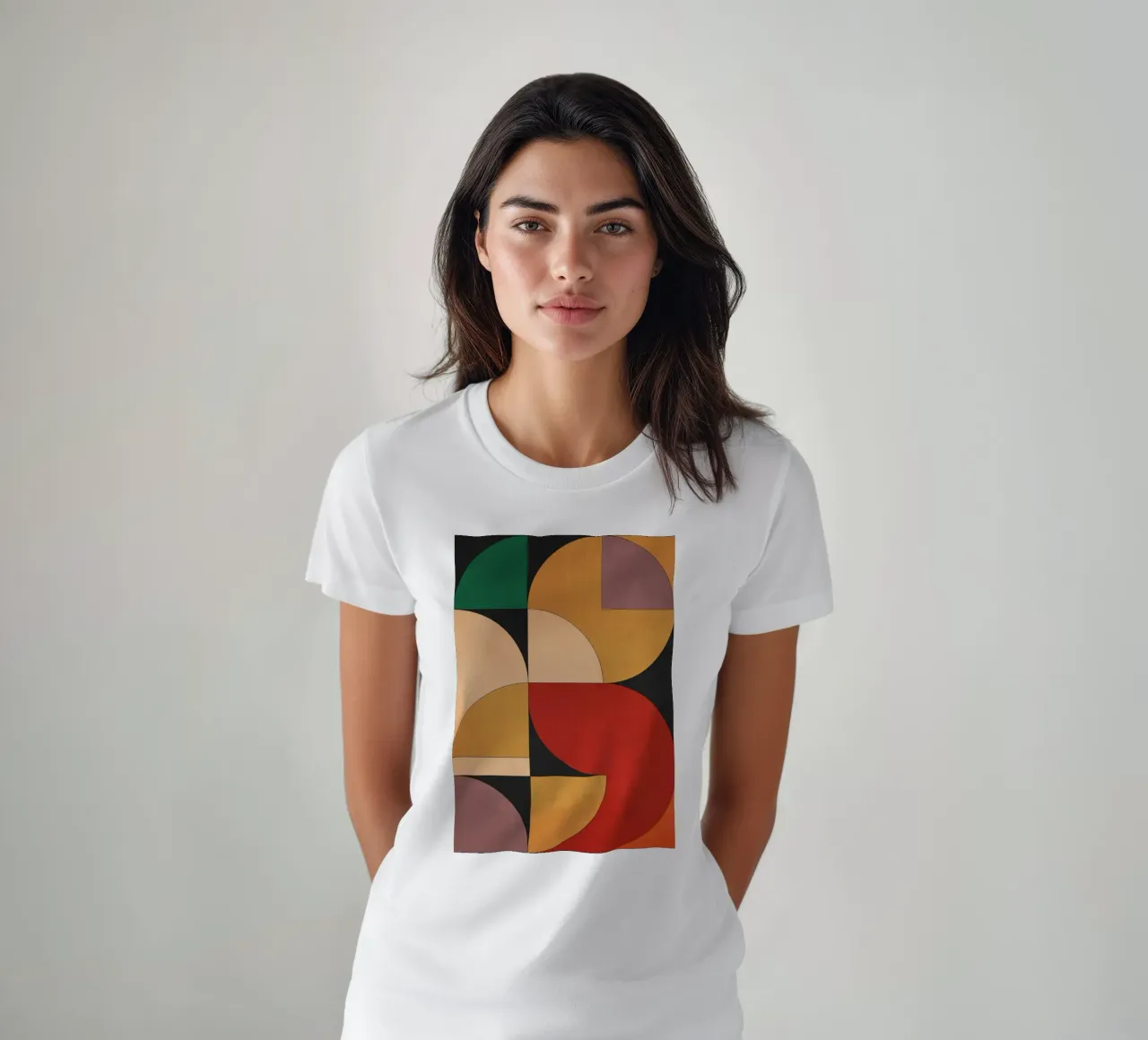 Geometric Shapes 246 t-shirt by Gaite