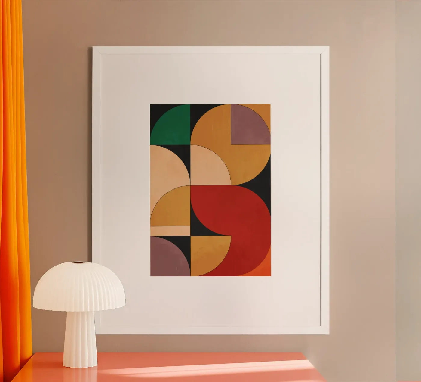 Geometric Shapes 246 poster da Gaite