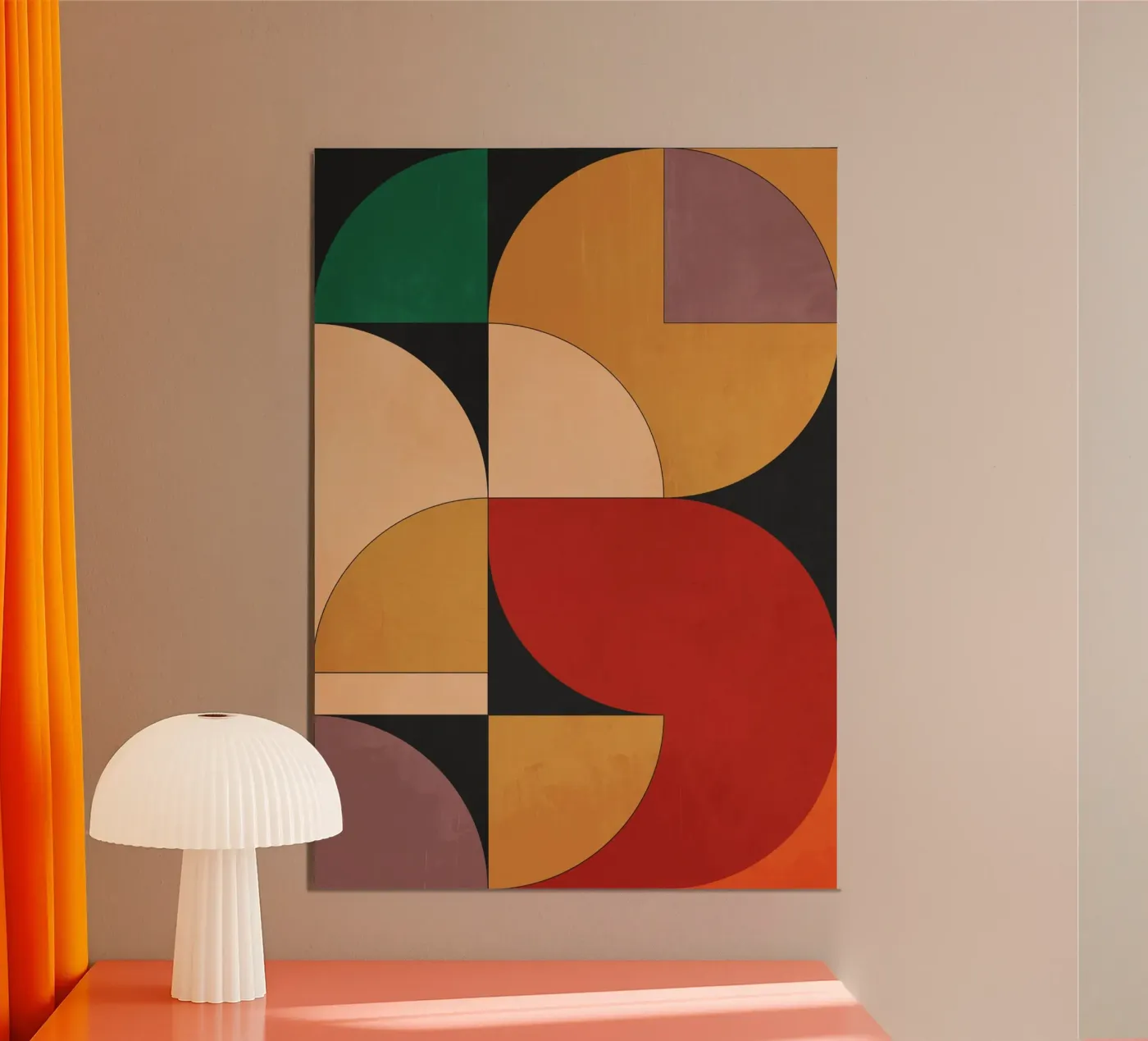 Geometric Shapes 246 poster da Gaite