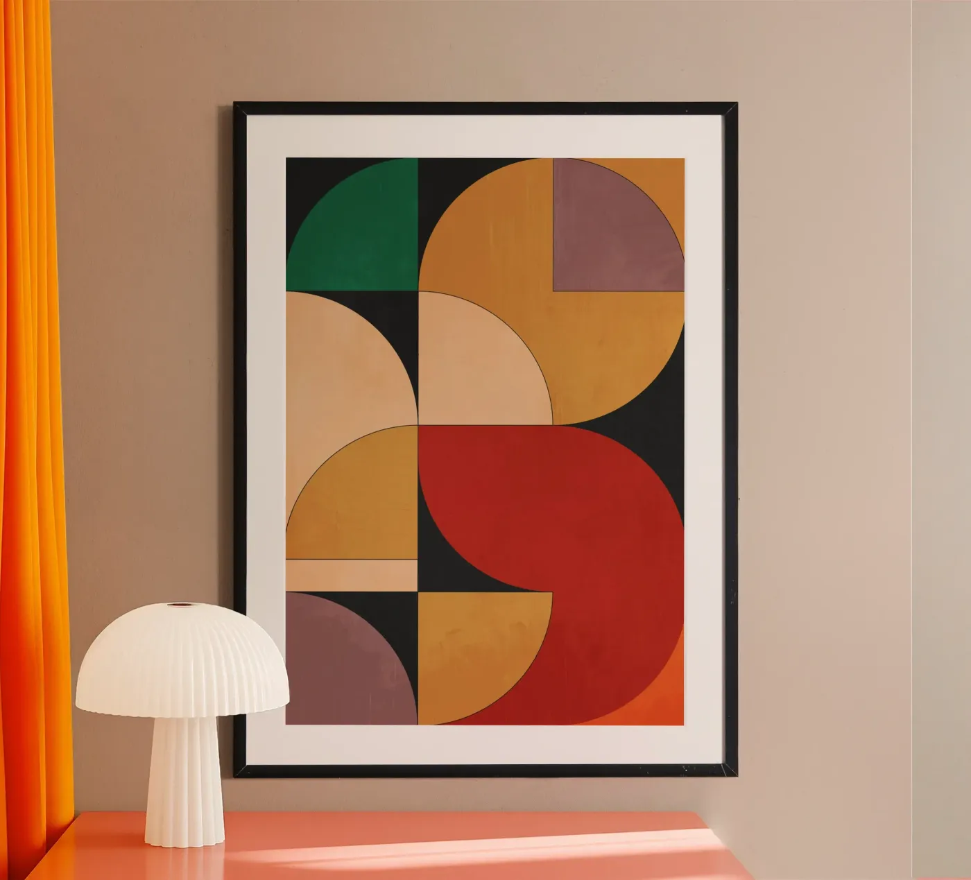 Geometric Shapes 246 poster da Gaite