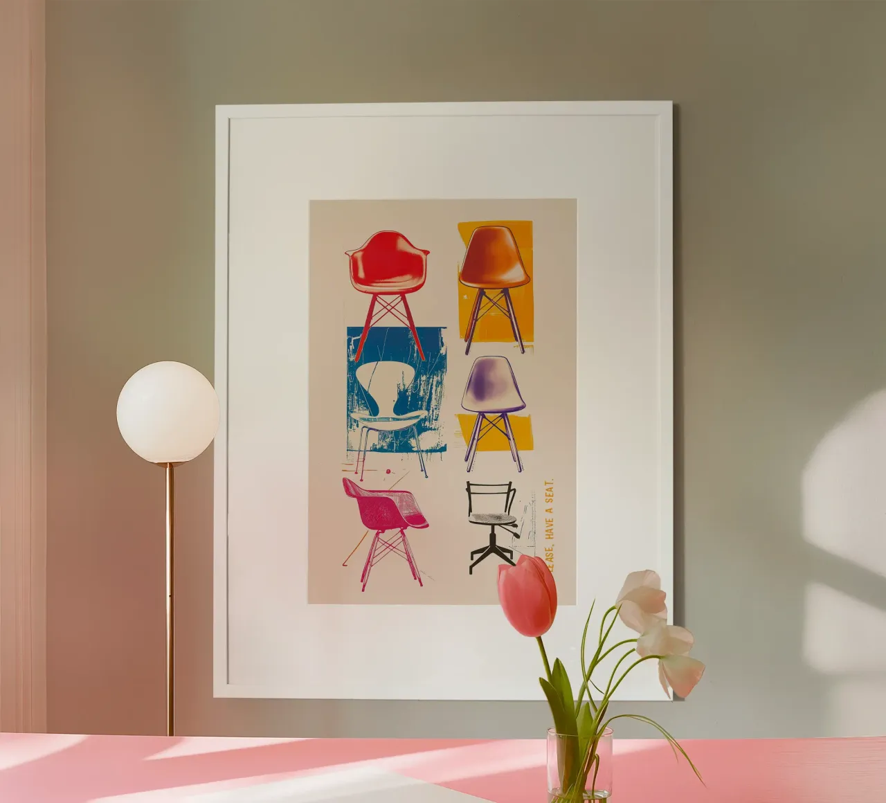 Prego, accomodatevi poster da Malou-Studio