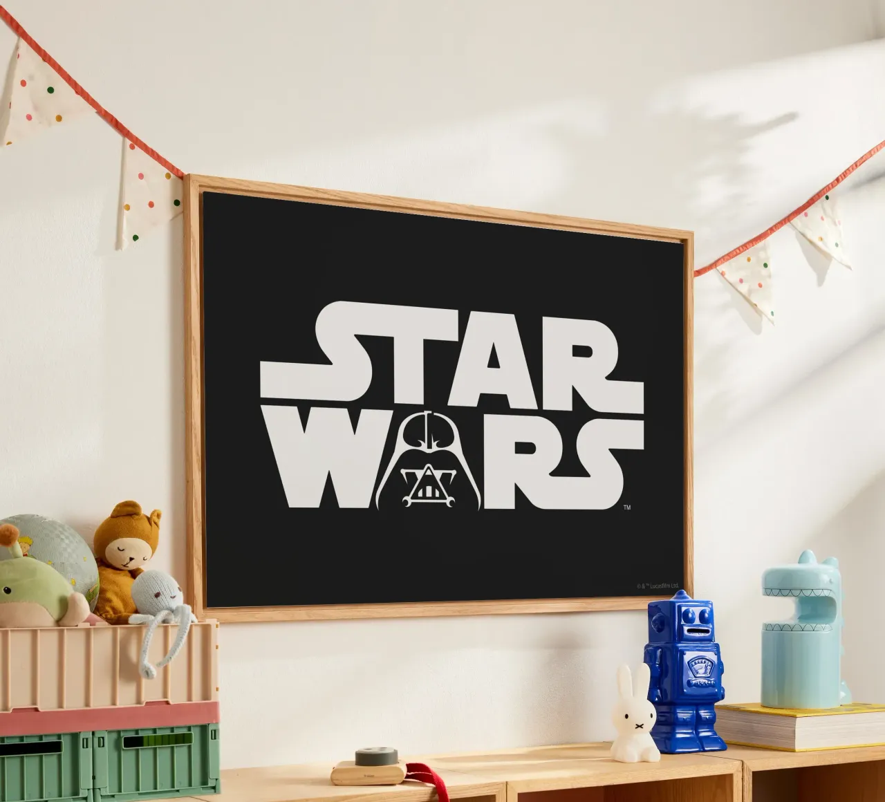 STAR WARS LOGO - DARTH VADER acrylic glass by Star Wars