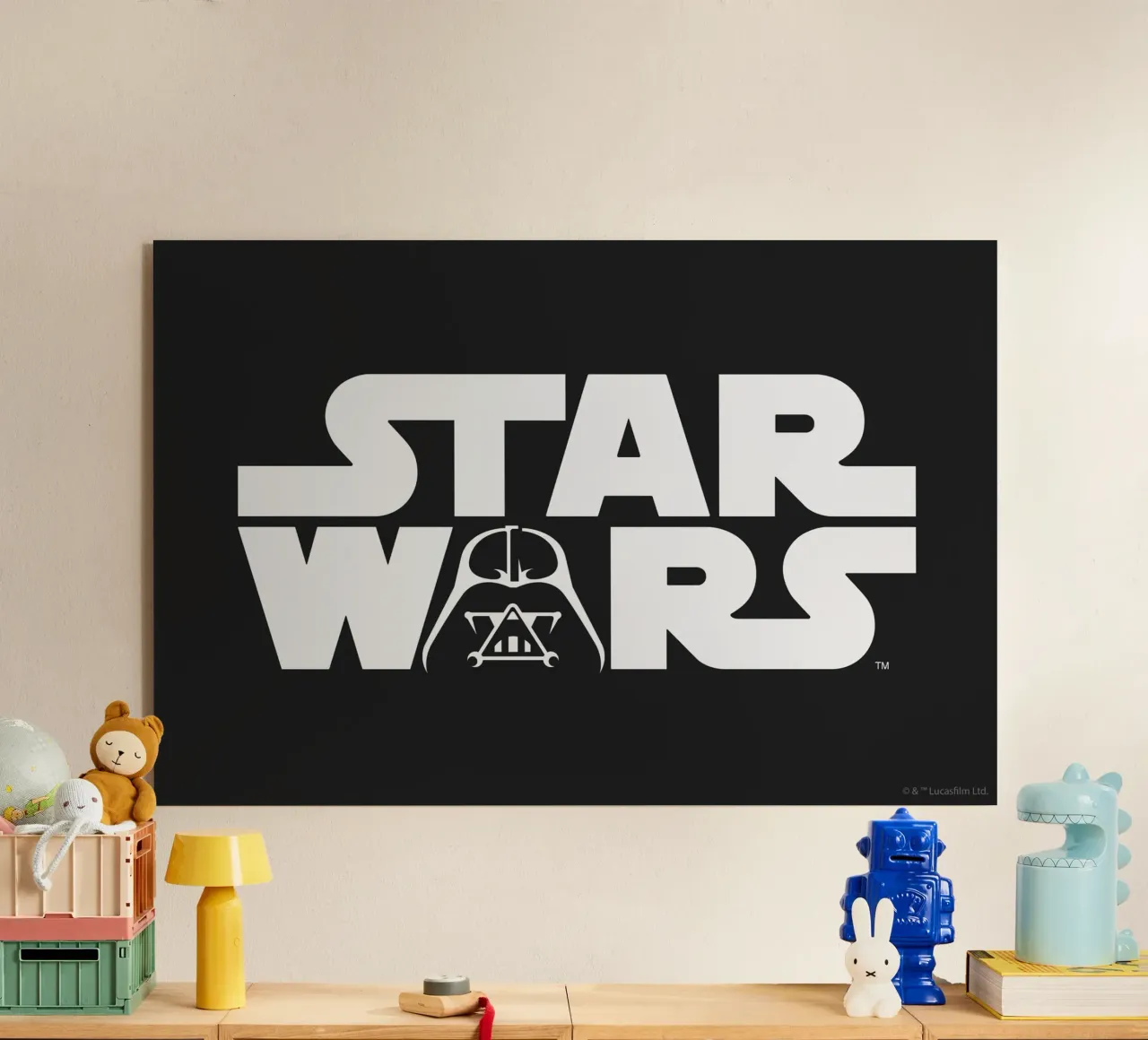 STAR WARS LOGO - DARTH VADER acrylic glass by Star Wars