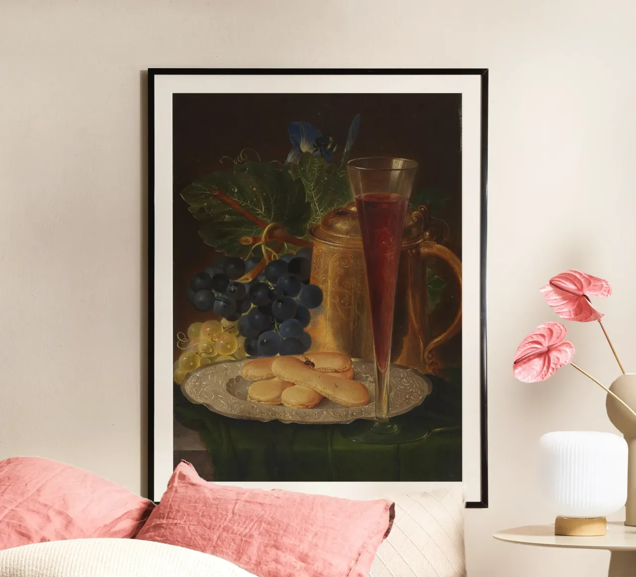 Theodor Mattenheimer - Natura morta con un boccale di birra poster da ARTOTHEK