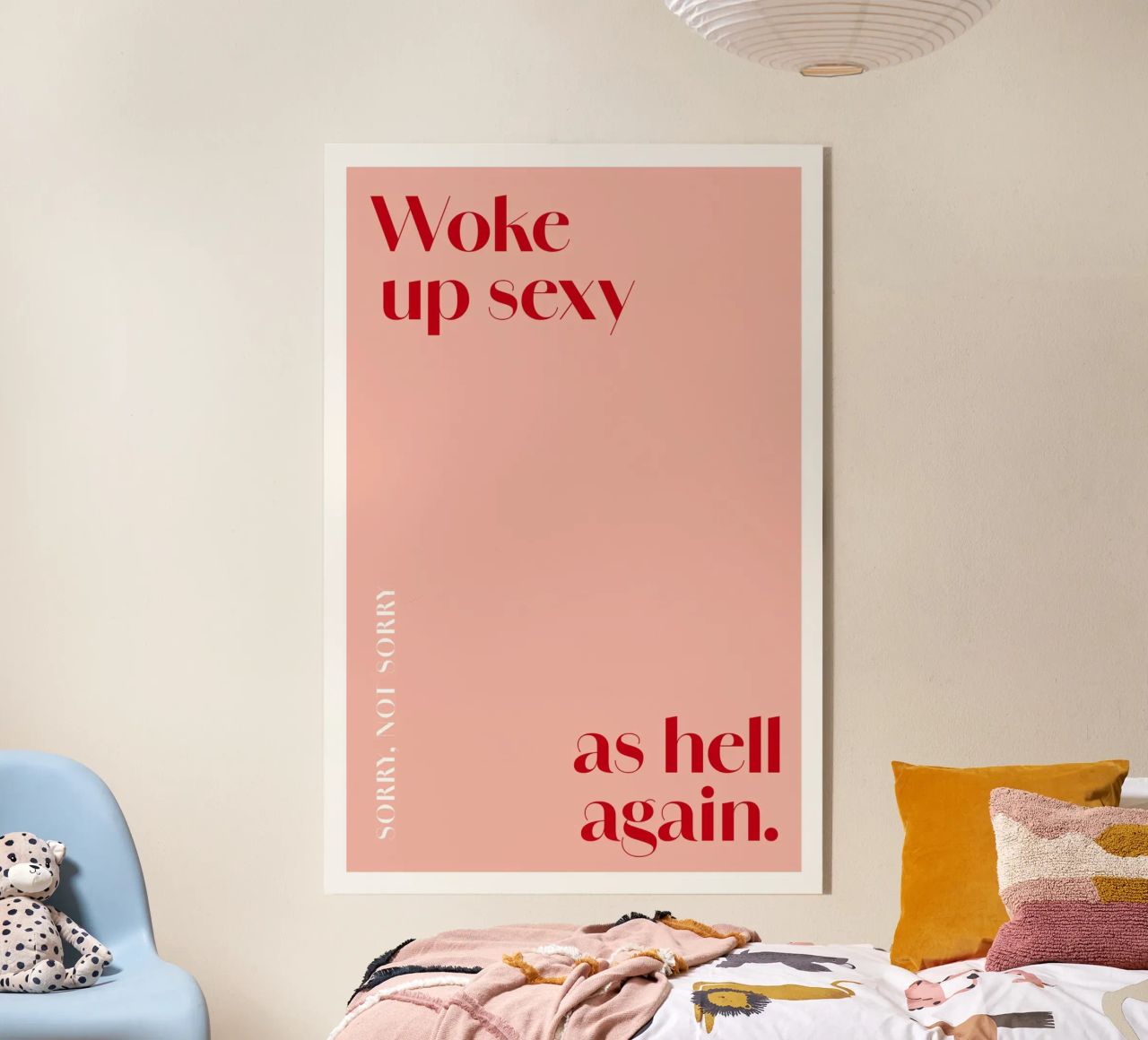 Woke up sexy as hell again plexiglass da Malou-Studio
