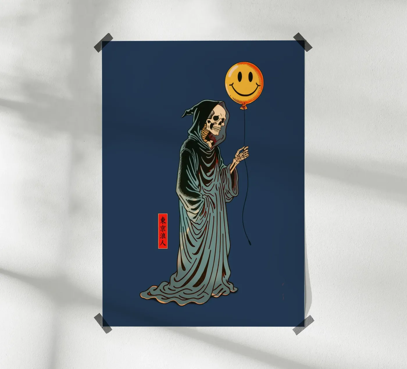 Grim Smile poster da Tokyo Riot