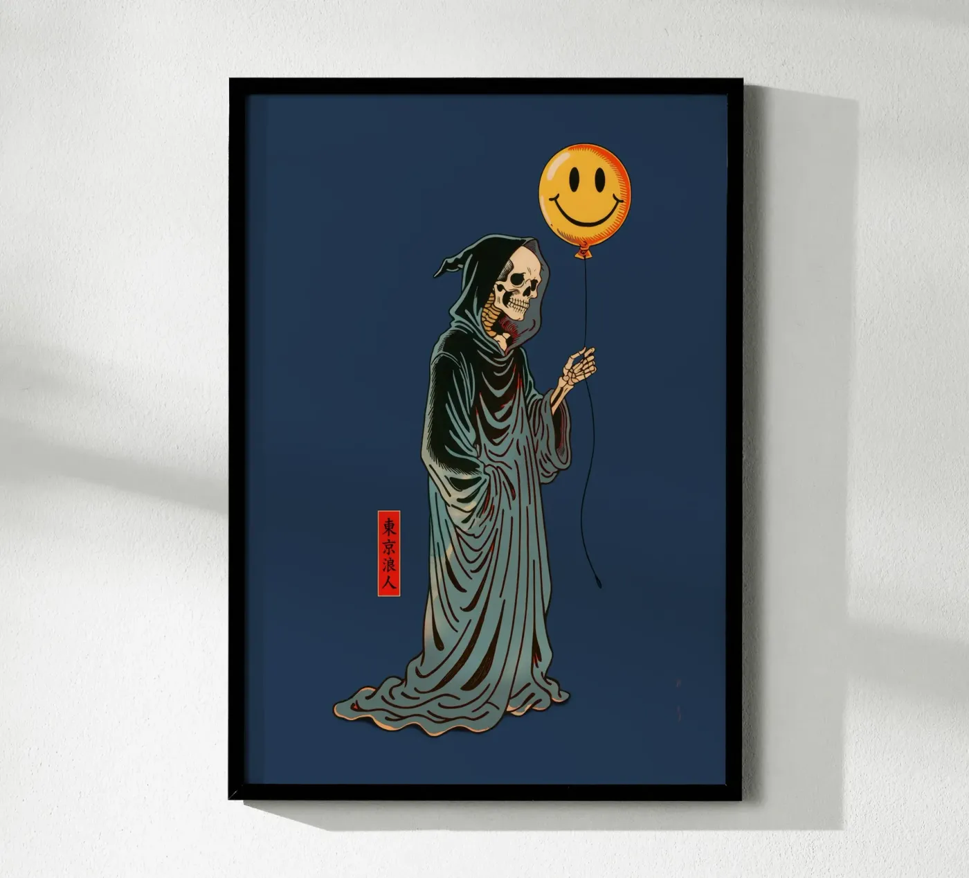 Grim Smile poster da Tokyo Riot