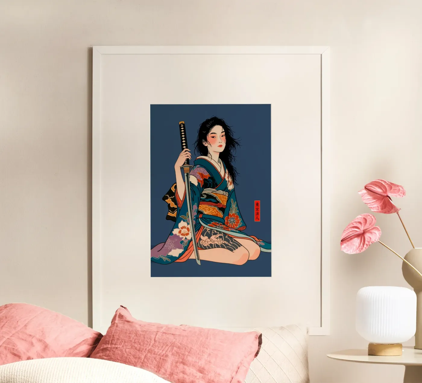 Kitsune Warrior poster da Tokyo Riot