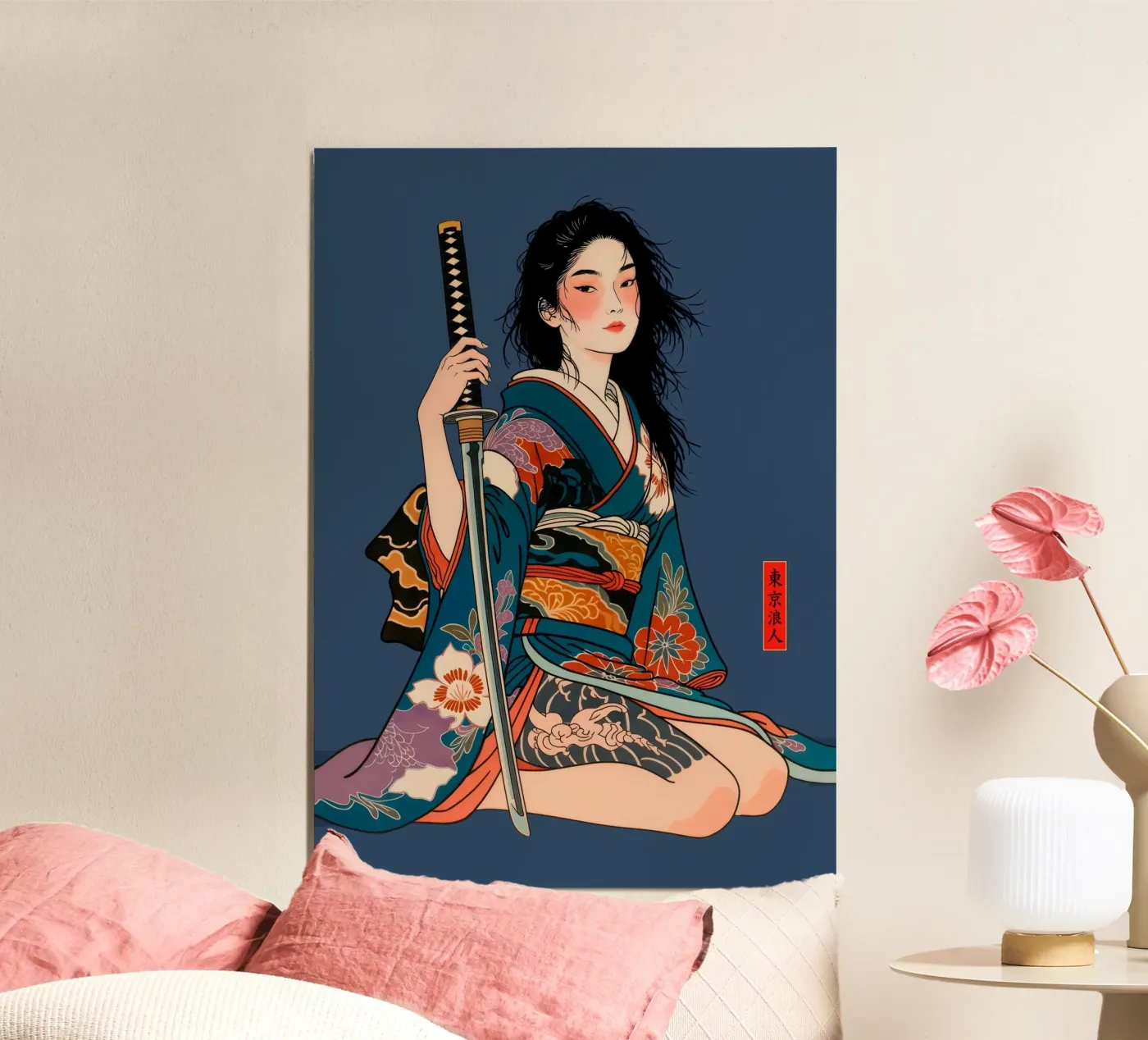 Kitsune Warrior poster da Tokyo Riot