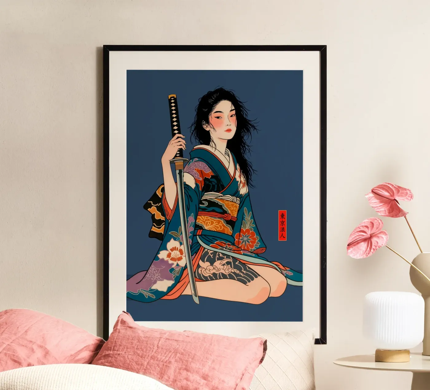 Kitsune Warrior poster da Tokyo Riot