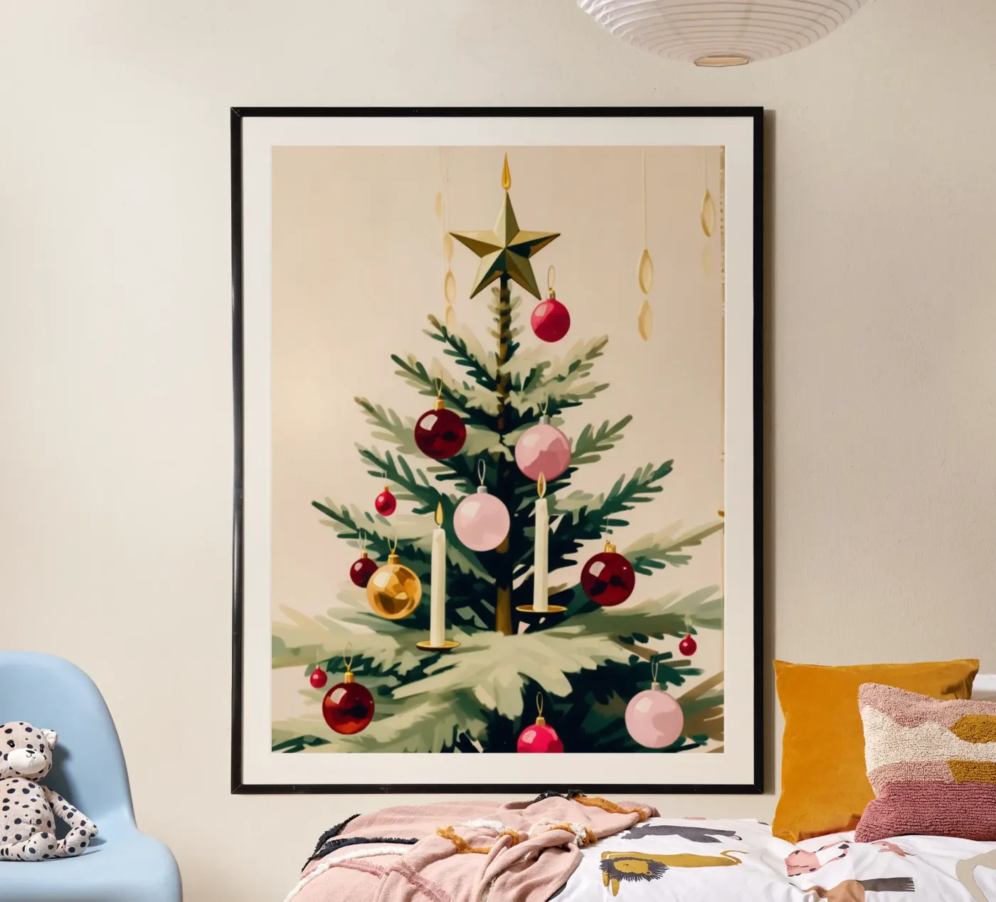 christmas tree poster da Fatima