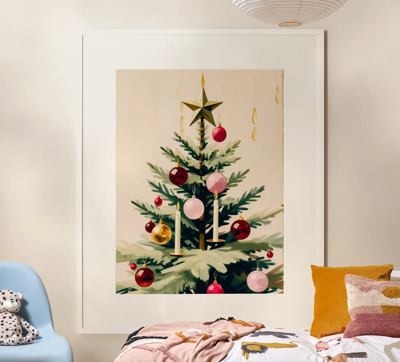 christmas tree poster da Fatima