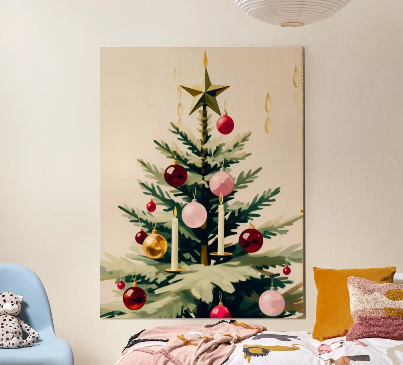 christmas tree poster da Fatima