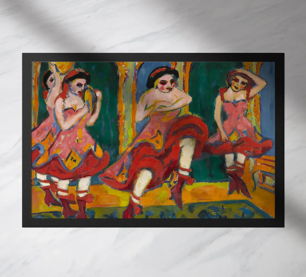 Ernst Ludwig Kirchner - Ballerini di Czardas zerbino da William Store