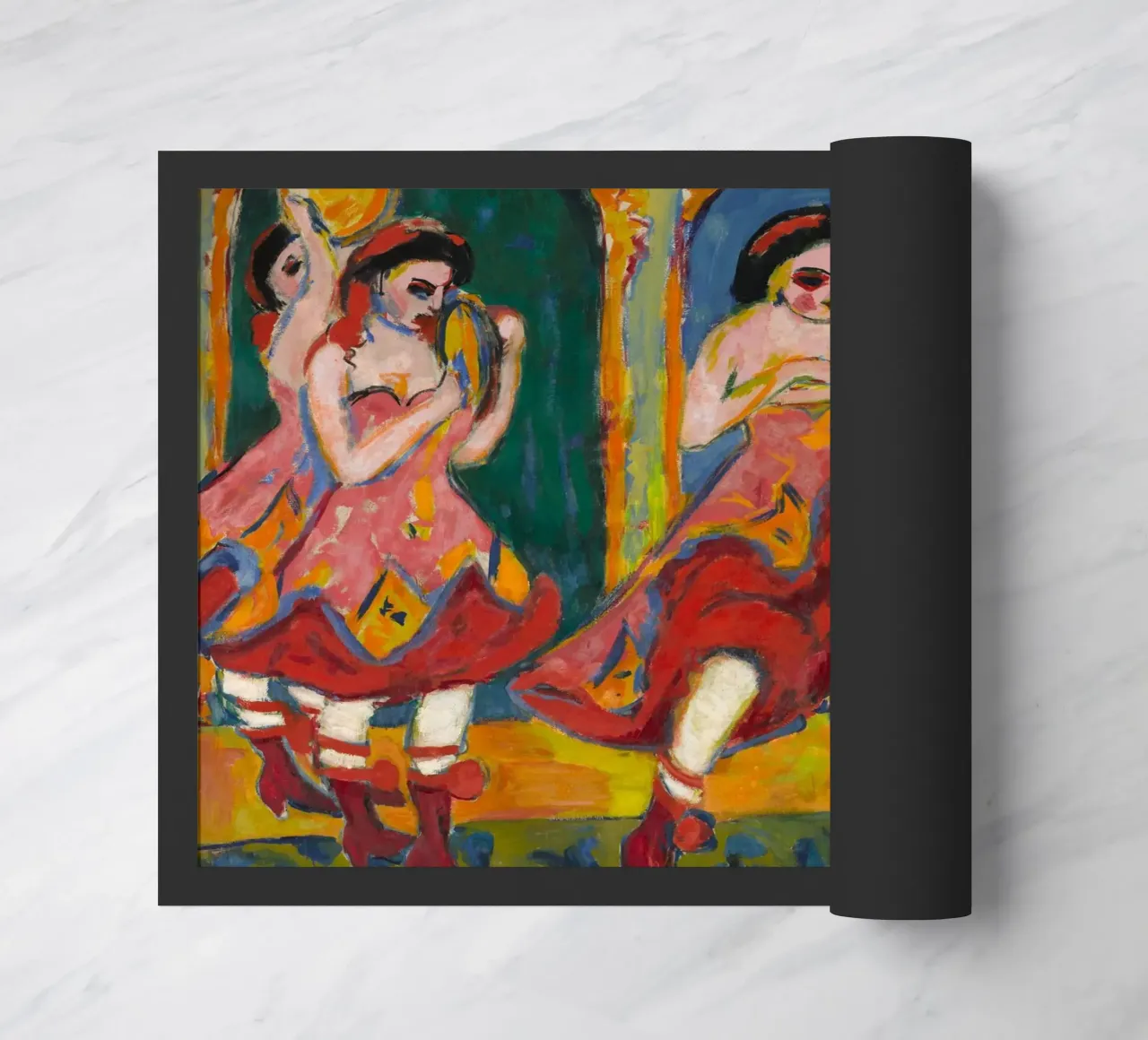 Ernst Ludwig Kirchner - Ballerini di Czardas zerbino da William Store