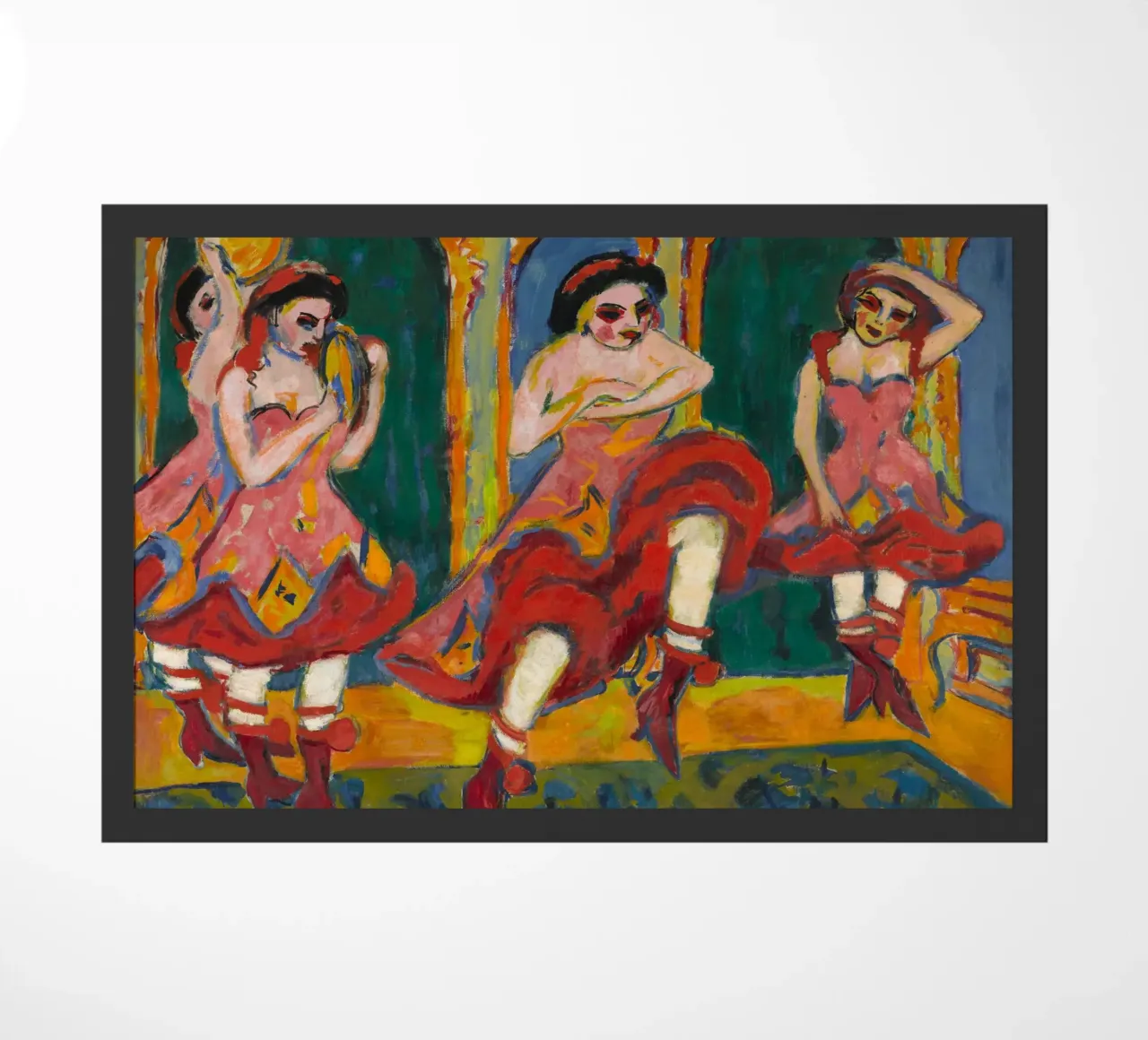Ernst Ludwig Kirchner - Ballerini di Czardas zerbino da William Store