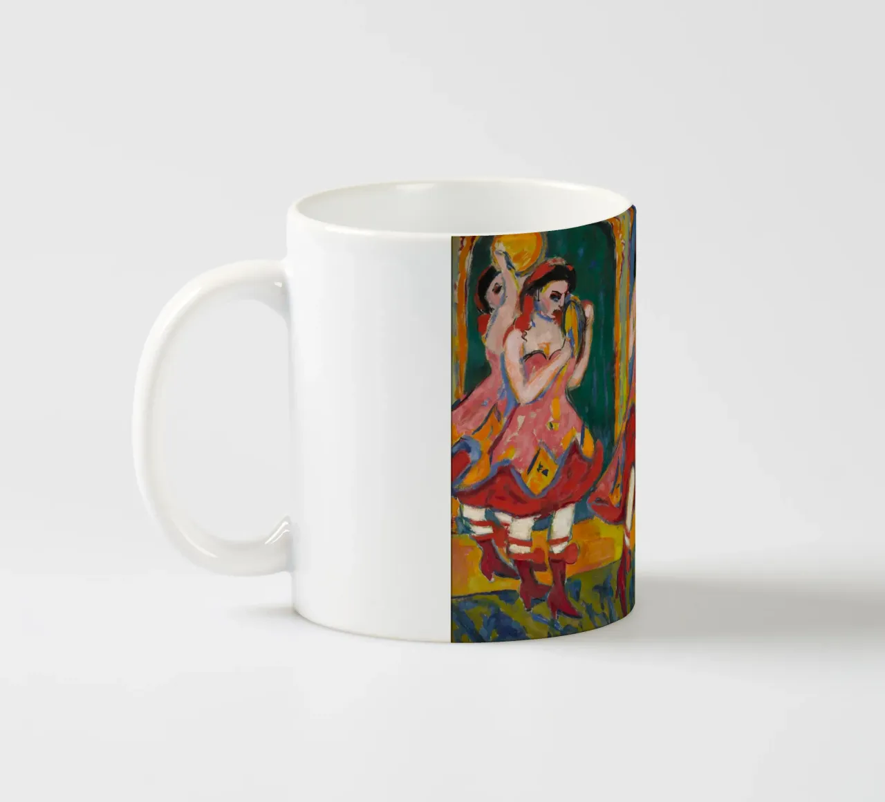 Ernst Ludwig Kirchner - Ballerini di Czardas tazza in ceramica da William Store