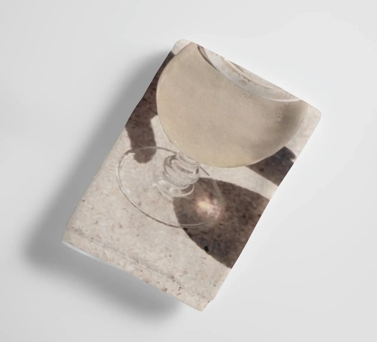 Elegant summer moment by the pool - Stylish photo motif towel by Whole©