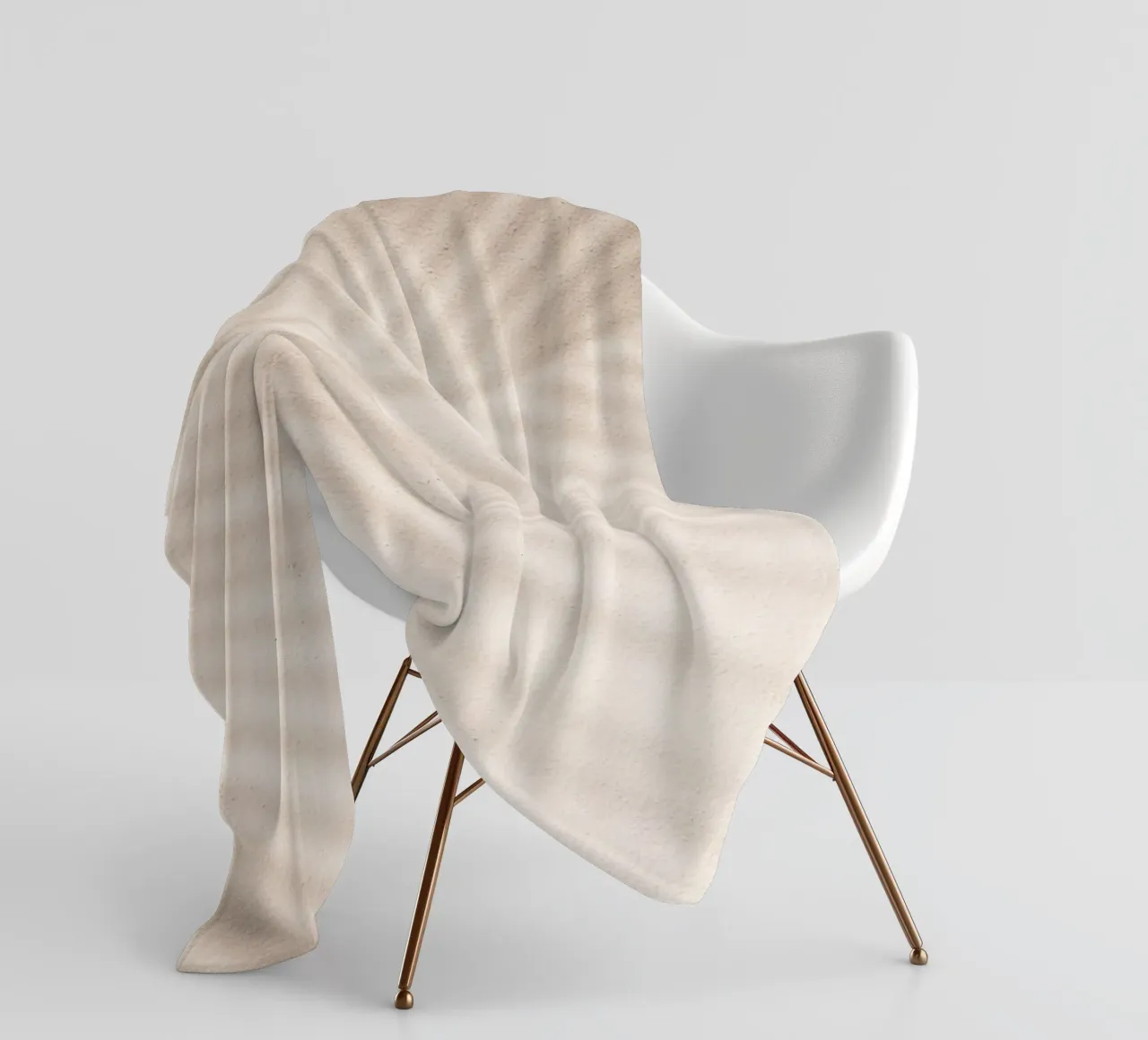 Palme shadow art - Design minimalista per pareti coperta in pile da Whole©