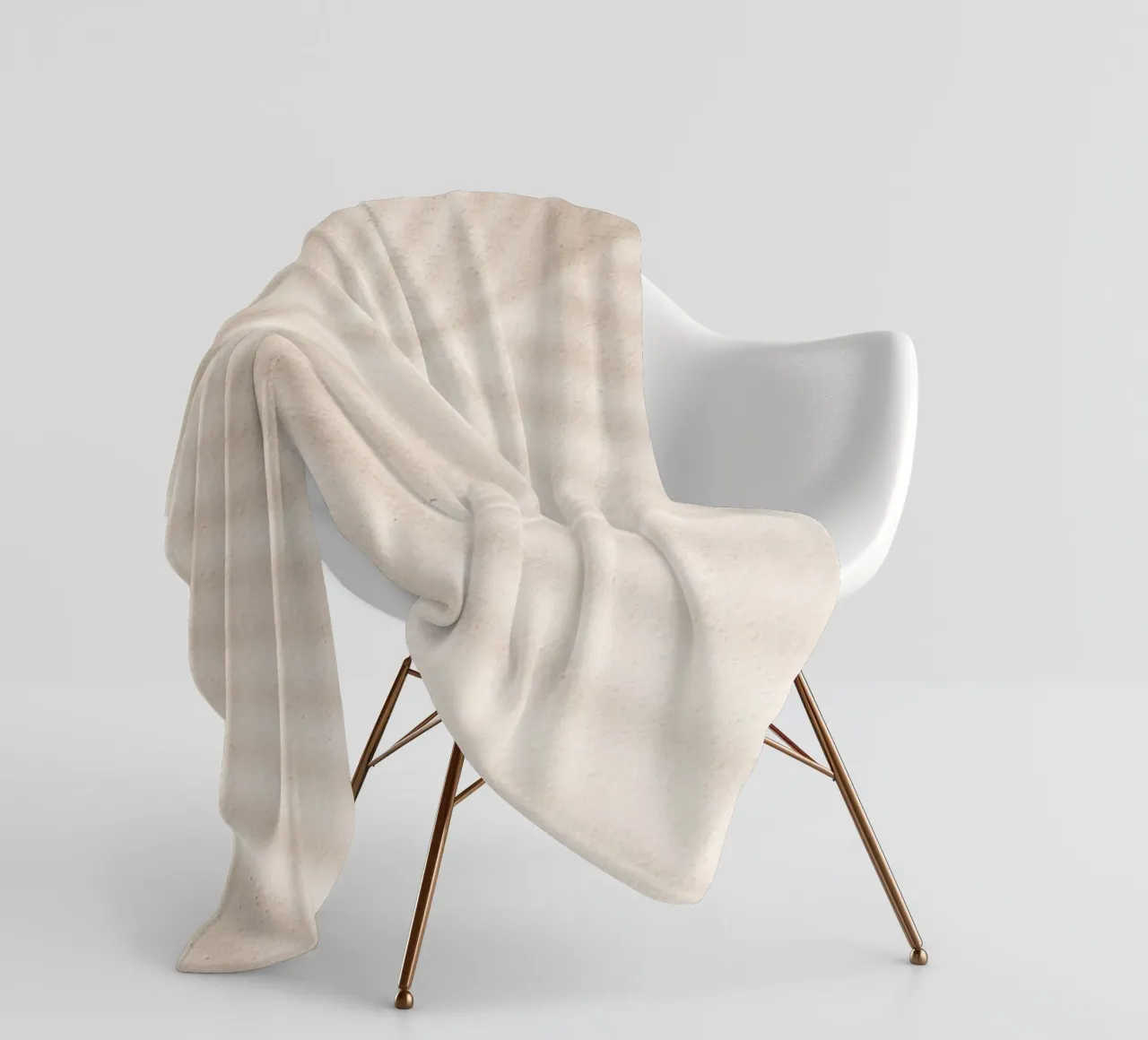 Palme shadow art - Design minimalista per pareti coperta in pile da Whole©