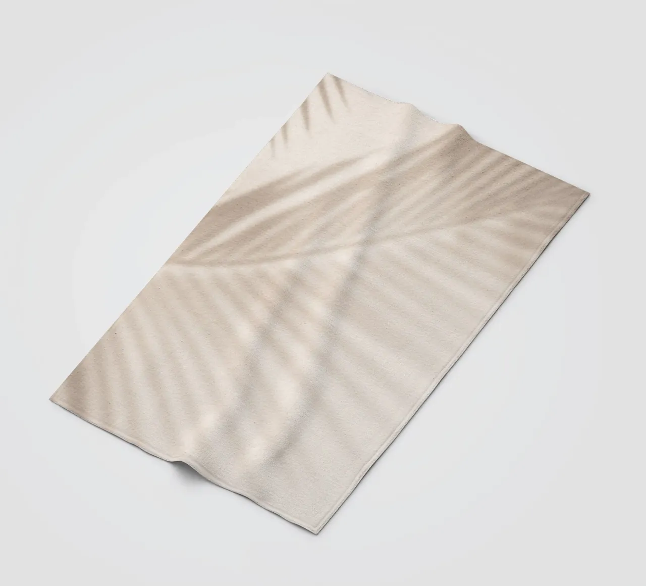 Palme shadow art - Design minimalista per pareti coperta in pile da Whole©