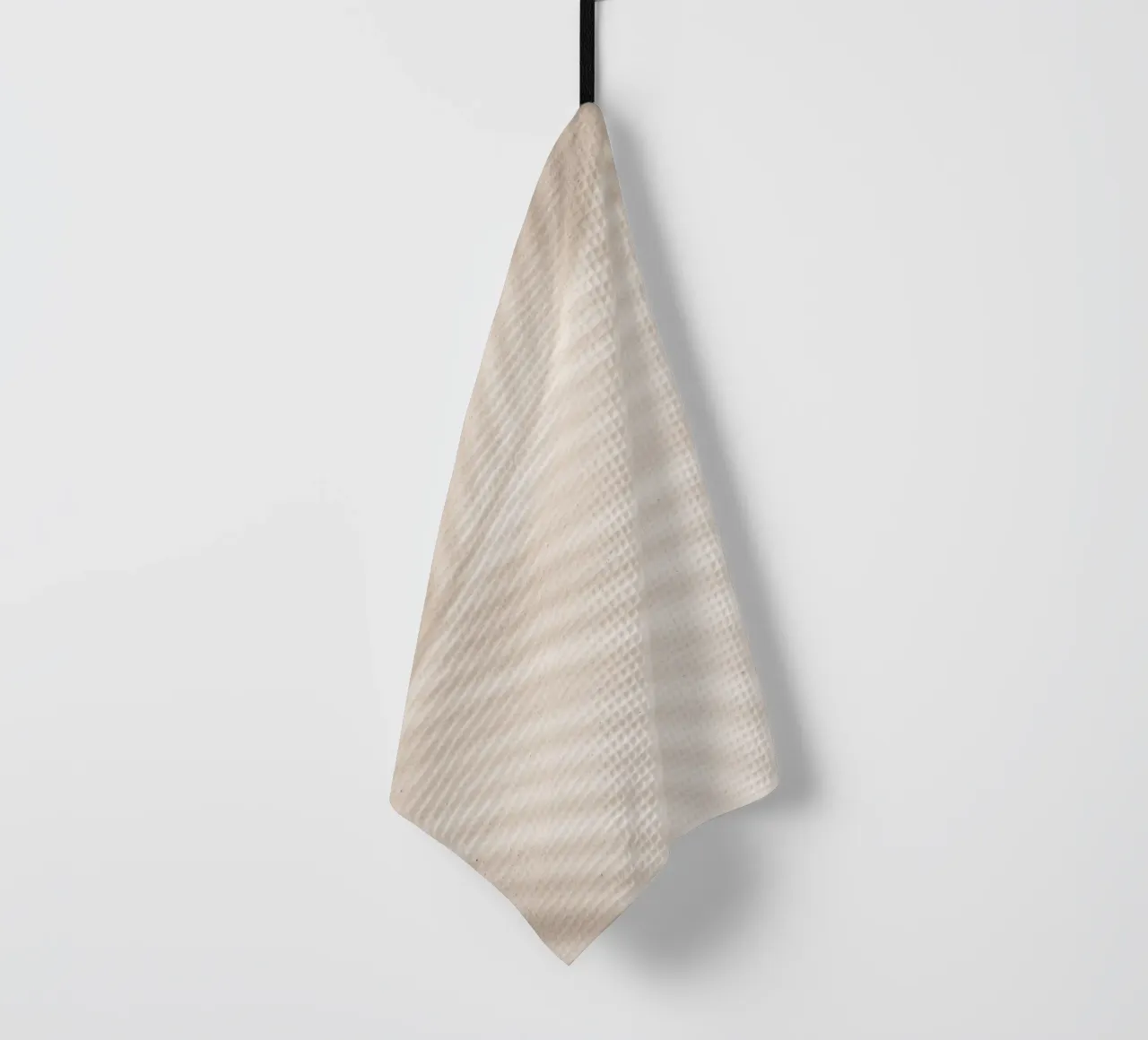 L'art de l'ombre des palmiers - Design mural minimaliste torchon de Whole©