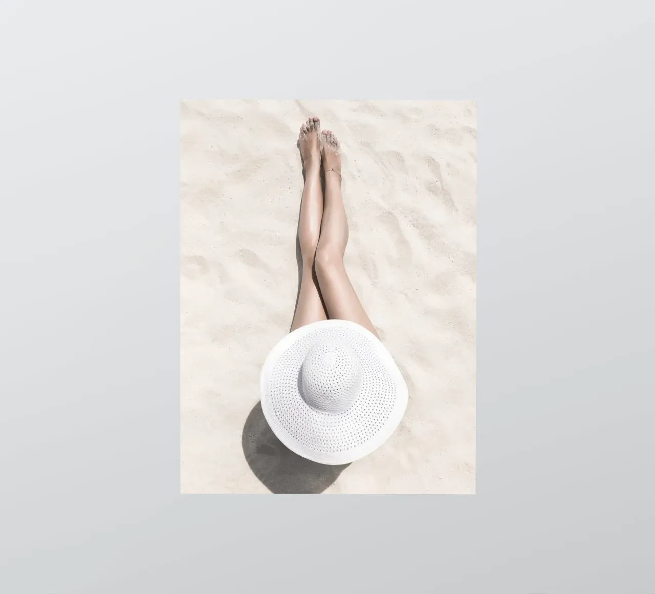 Summer on the beach - stylish relaxation sticker by Whole©