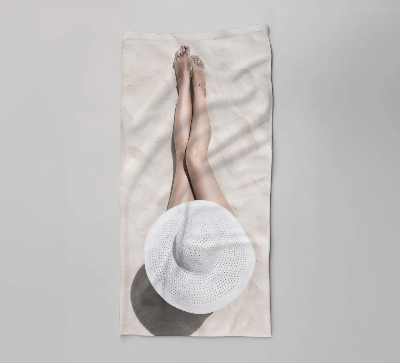 Estate in spiaggia - relax con stile asciugamano da bagno da Whole©