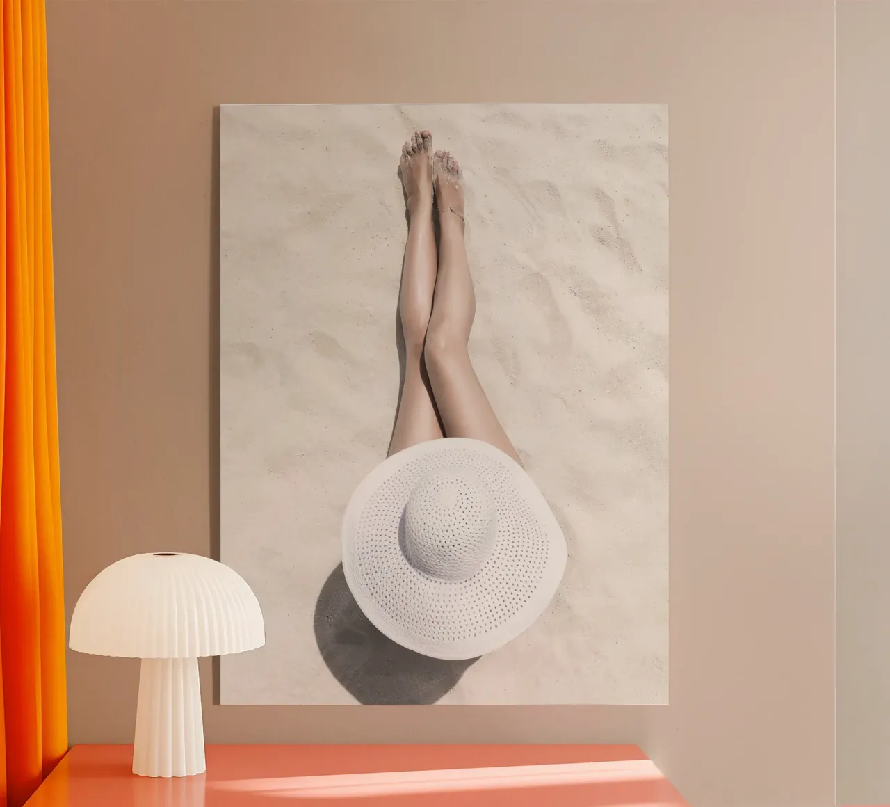 Verano en la playa: relax con estilo metacrilato de Whole©