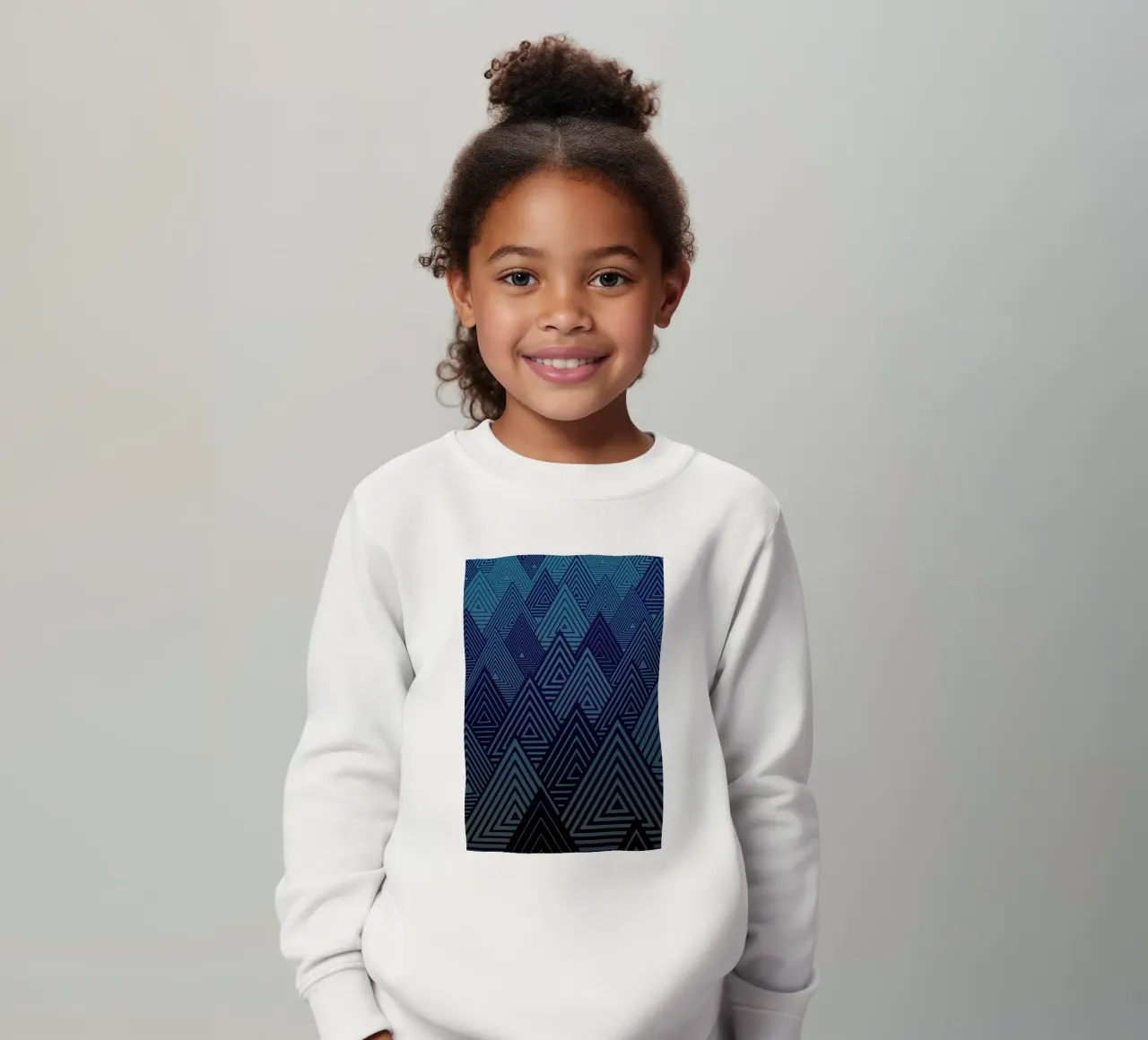 Indigo Forest kids sweatshirt by Angelo Cerantola