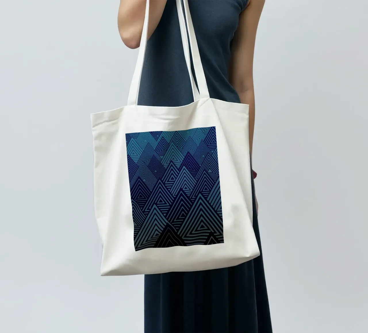 Indigo Forest tote bag by Angelo Cerantola