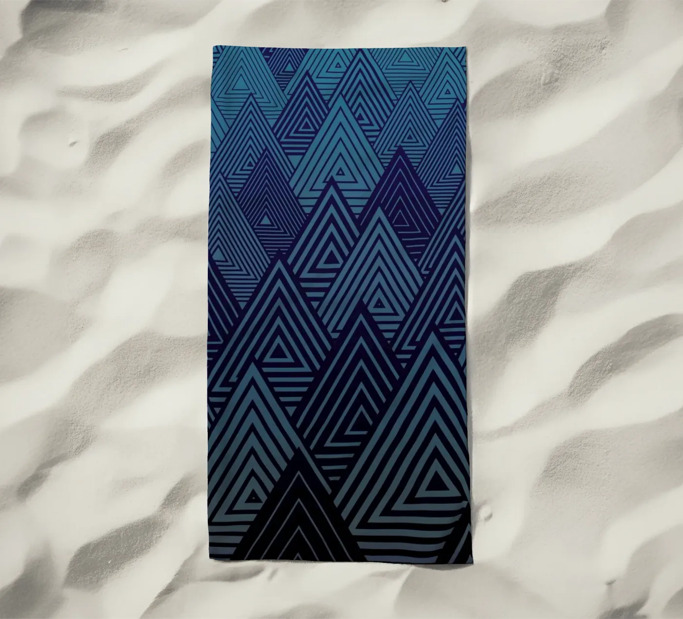 Indigo Forest strandhanddoek van Angelo Cerantola