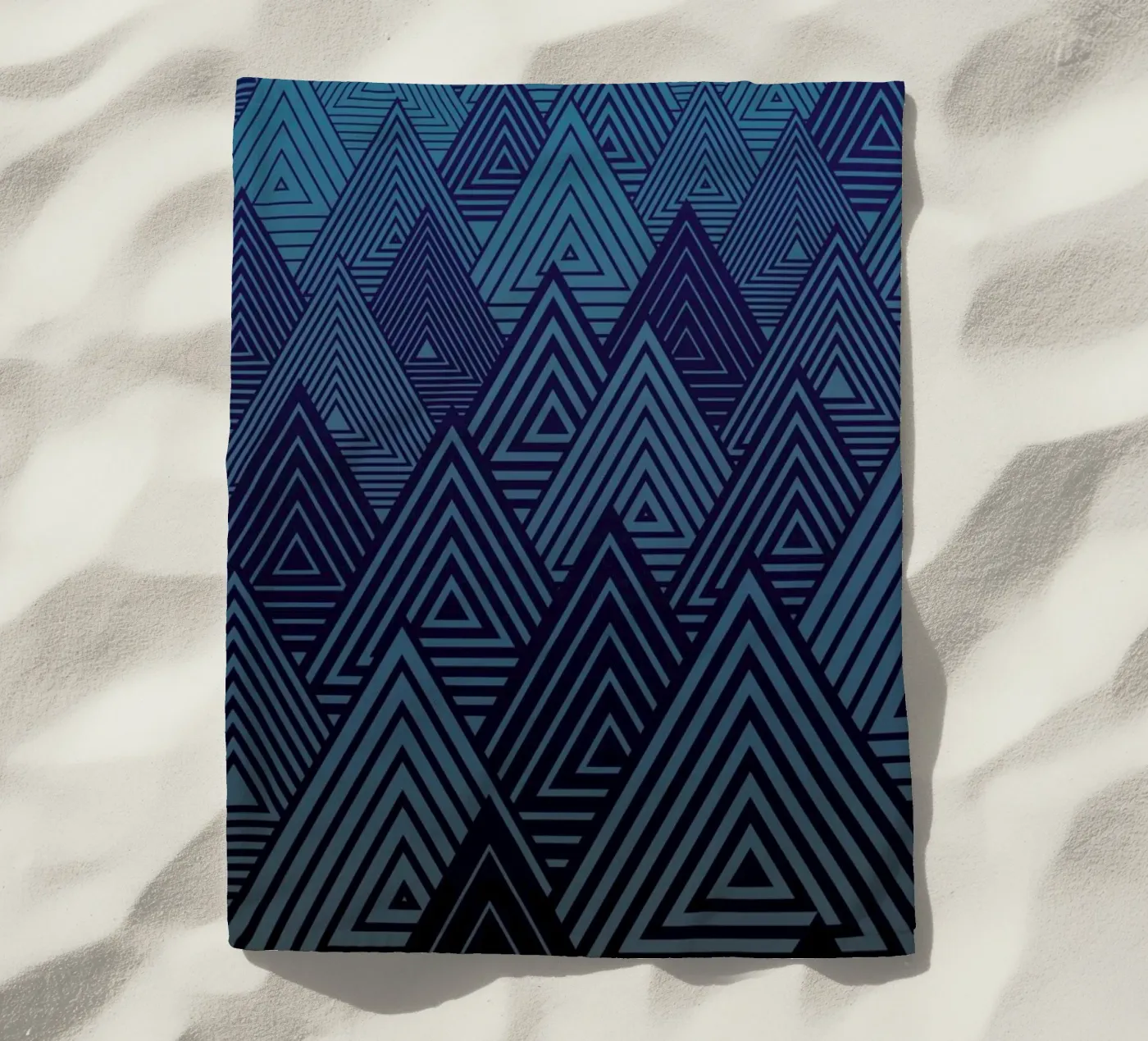 Indigo Forest strandhanddoek van Angelo Cerantola