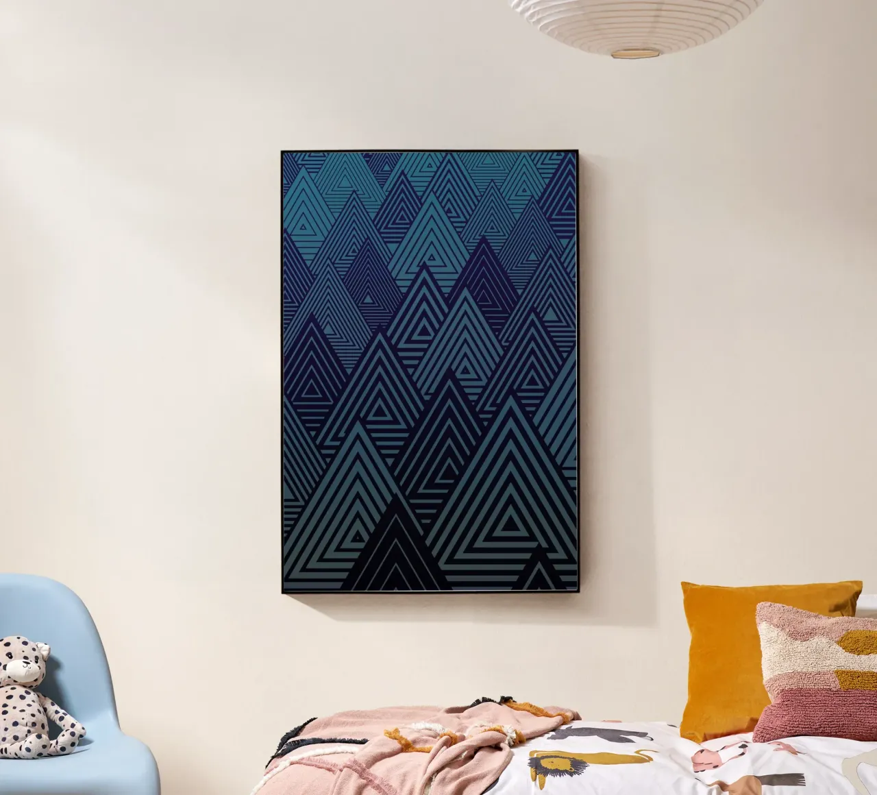 Indigo Forest Acryl-Glas von Angelo Cerantola