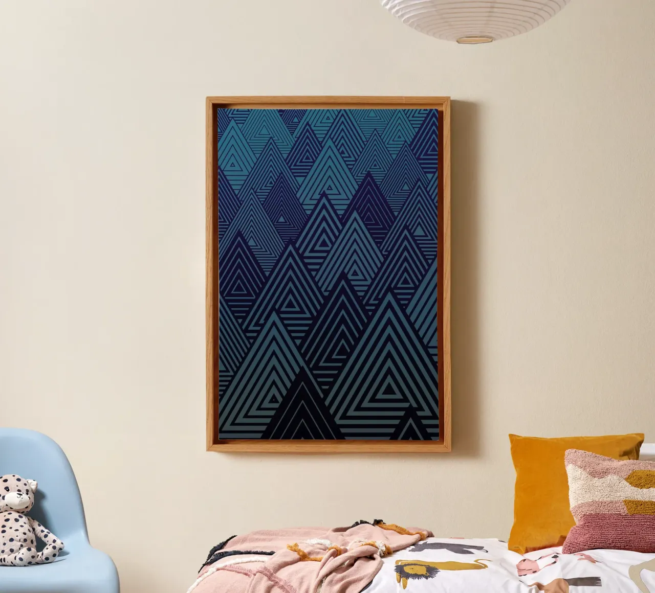 Indigo Forest canvas by Angelo Cerantola